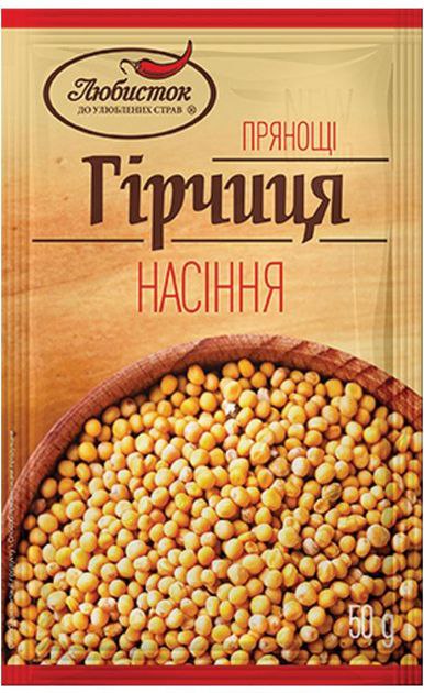 Насіння гірчиці Любисток 50г